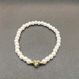 A-Z Heart Initial Letter Bracelet