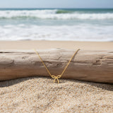 Simple and Stylish Bow Pendant Necklace