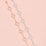 Elegant Lucky Clover Bracelets