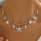 Vintage Bohemian Ocean Style Necklace