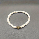 A-Z Heart Initial Letter Bracelet