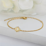 Versatile Stainless Steel Sun Bracelet