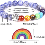 Rainbow Bridge Memorial Bracelet