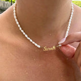 Customised Necklace With Freshwater Pearls