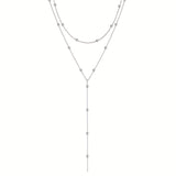 Elegant Multi-layered Fringe Necklace