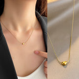 Elegant Heart-Shaped Necklace