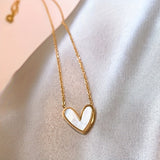 Elegant Heart-Shaped Necklace