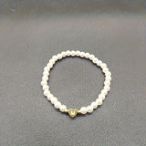 A-Z Heart Initial Letter Bracelet