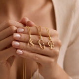 Necklace With The Initials Of Your Loved Ones