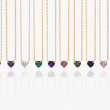 Necklace With Heart-Shaped Lucky Stone