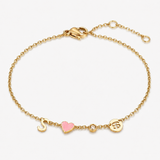Heart Bracelet With Initial