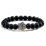 Footprint Bracelet Decorated with Beads
