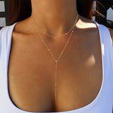 Elegant Multi-layered Fringe Necklace