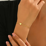 Elegant Unique Heart Bracelet