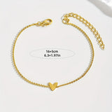 Elegant Unique Heart Bracelet