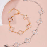 Elegant Lucky Clover Bracelets