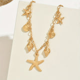 Vintage Bohemian Ocean Style Necklace