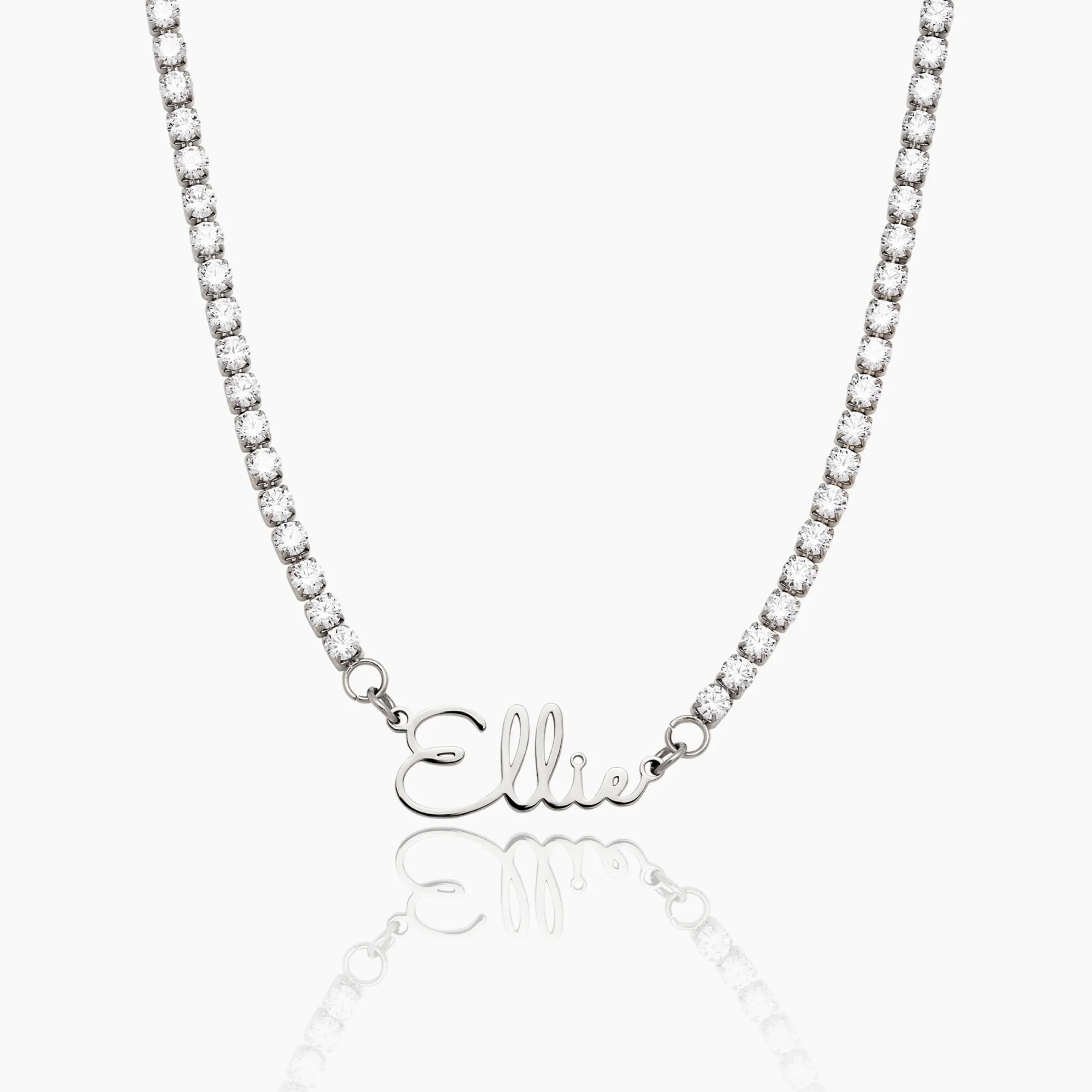 Tennis Name Necklace