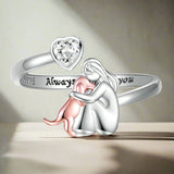 Adjustable Ring – "Always in My Heart"